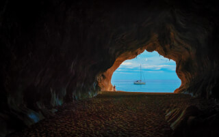 background-beach-blue-cave