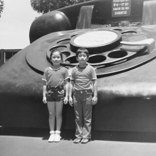Denise and Eric at Universal Studios Hollywood (1980)