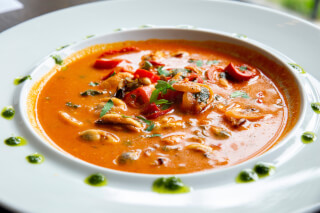 soup-with-vegetables-on-white-ceramic-bowl