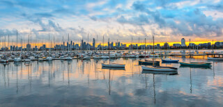 white-boats-near-dock